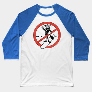 RESPECT THE LOCALS / No Bozos! Baseball T-Shirt